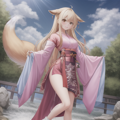 00916-3694317463-Fox spirit,1girl,hanfu,,,tushansusu,alfresco,Cloudy sky,Complex background,masterpiece,Walk in the water,cry,Hands under the ski.png